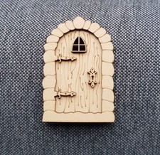 MDF Shape Mini Fairy Door KIT