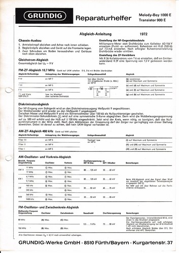 Service manual guide - manual, for