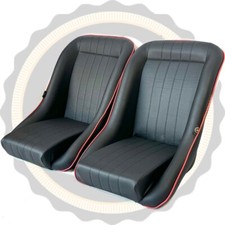 Pair BB1 Black/Red Clubman