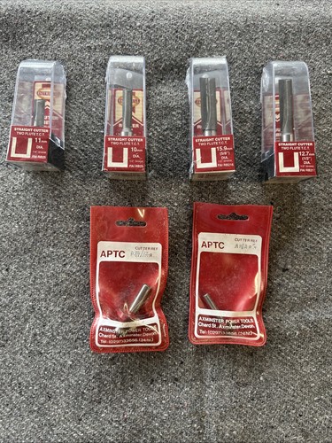 New router bits various - new,