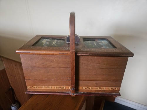 Vintage cantilever sewing box - vintage,