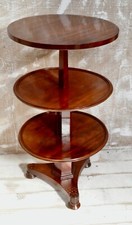Georgian Mahogany Metamorphic 3 Tier Dumb Waiter