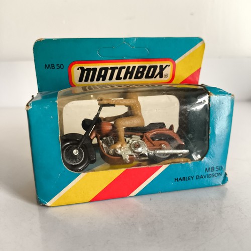 Matchbox 50 harley - 1:64, mb-50