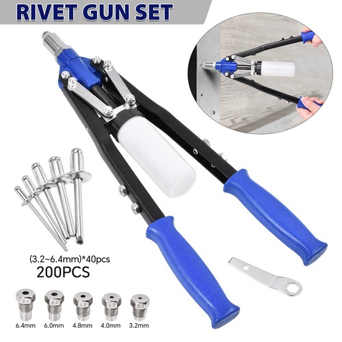Hand rivet gun heavy - gun, 5