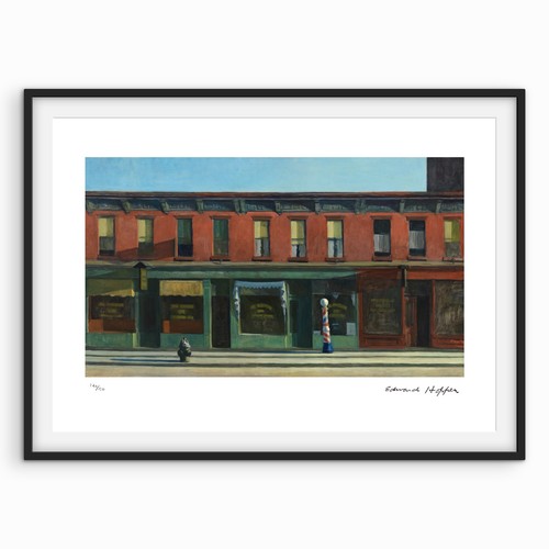 Edward hopper signed - -,