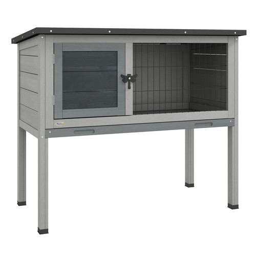 Rabbit hutch large elevated - rabbit,