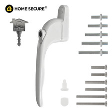 Home Secure™ Universal uPVC Window Handle Multi-Spindle - White