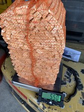 1 net HAND CHOPPED Kindling Nets Kiln Dried Kindling Wood sticks APPROX 5.50k