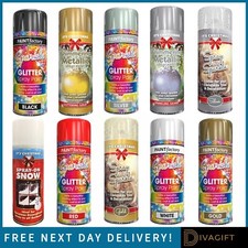 GLITTER SPRAY PAINT SILVER