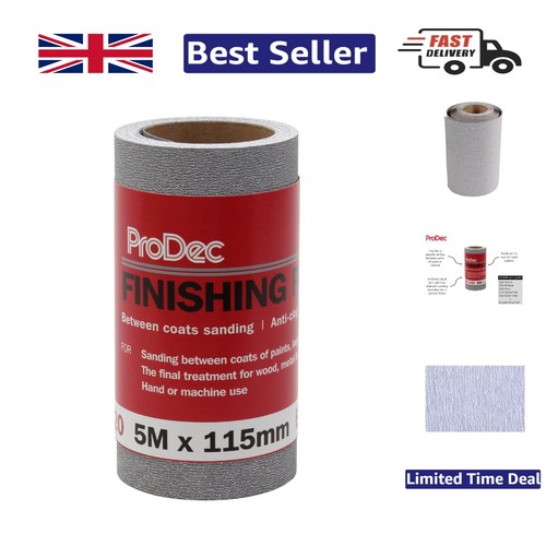 Roll 320 grit extra fine - 5m,