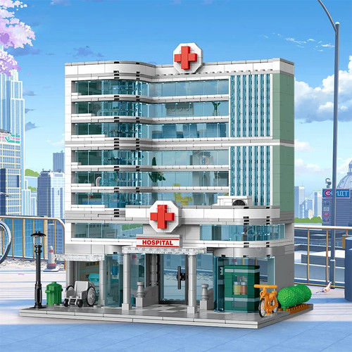 City hospital modular building - city,