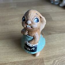 Pendelfin Rabbit 'Lucy Pocket' 1960-1967 Early version with gold label - no box