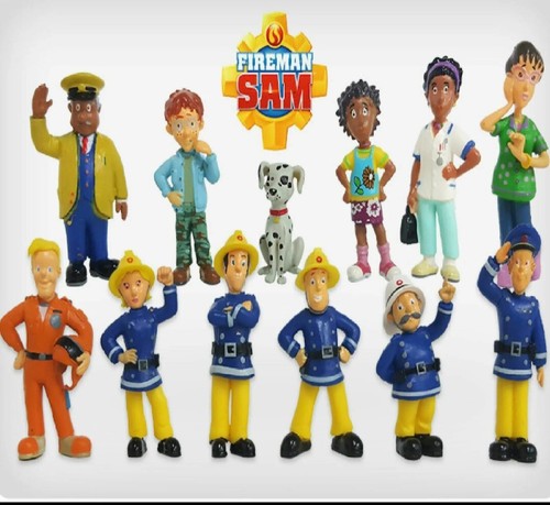 Fireman sam cake - cake, toppers
