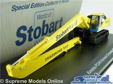 EDDIE STOBART KOMATSU PC340 EXCAVATOR DIGGER MODEL 1:76 SCALE ATLAS OXFORD K8