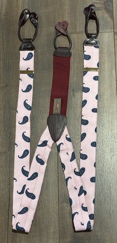 Nwot trafalgar silk suspenders - trafalgar,