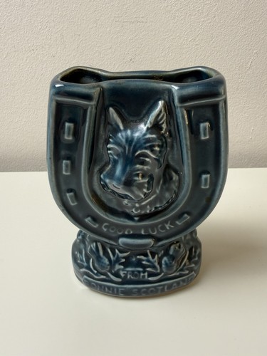 Vintage blue sylvac horseshoe - sylvac,