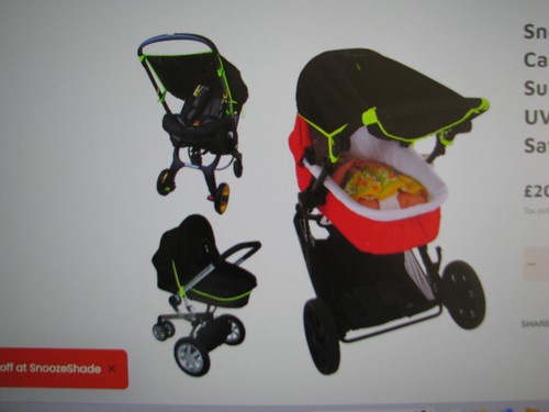 Snoozeshade universal baby - snoozeshade,