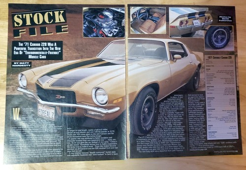 1971 chevrolet camaro z28 - camaro,