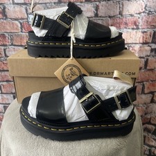 DR. MARTENS WOMENS VOSS VEGAN OXFORD STRAP SANDALS. UK 3 BRAND NEW ! 26803001