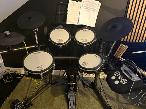 Roland drums 7 - td-6v, 7-piece