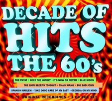 75 Greatest Hits of the EARLY SIXTIES * New 3-CD Boxset * All Original 60's Hits
