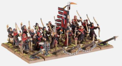 Bretonnia peasant bowmen - peasant,