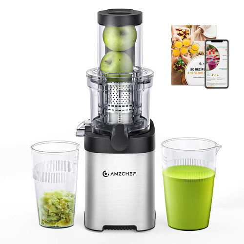 Amzchef cold press juicer 80mm - cold,