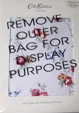 Cath kidston Rose and Bows  King Size DUVET COVER & 2  PILLOWCASES  