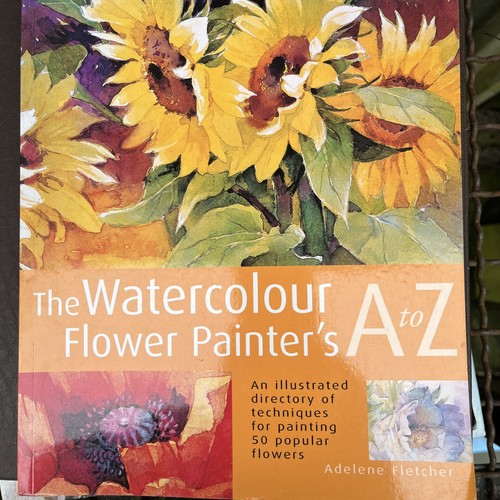 Watercolor flower painter a - watercolor,
