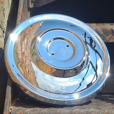 Jaguar XJ6 Series I  XJ12 Chrome Hub Cap Handcrafted In England.