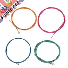 4Pcs Bass Strings, Steel Bass