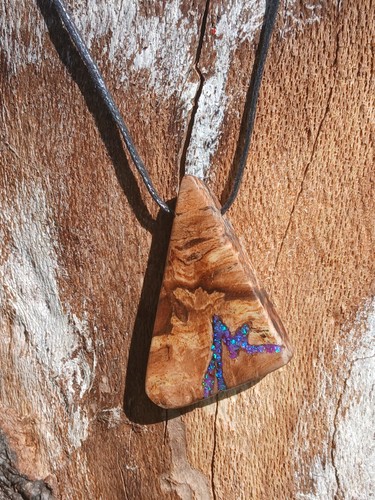 Handcrafted spalted beech wood - beech,