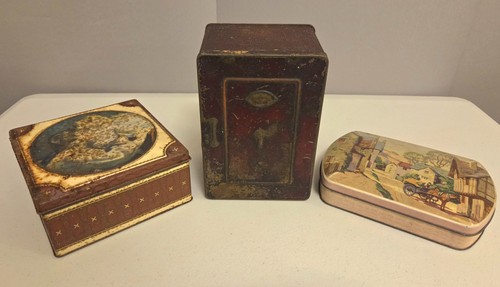 Edmondson toffee tin 1910s - toffee,