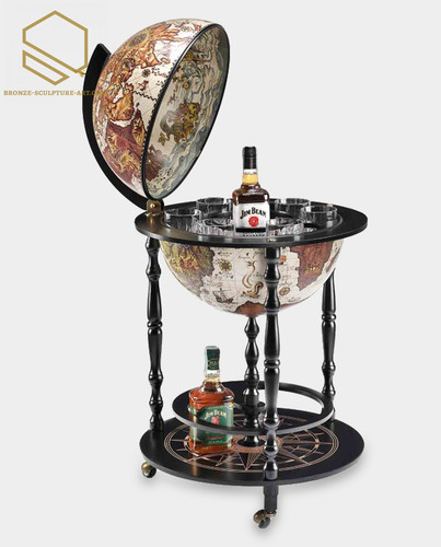 Bar globe drinks cabinet - bar,