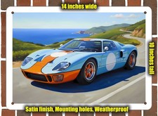 Metal Sign - 1966 Ford GT40 MK
