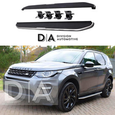 FOR LAND ROVER DISCOVERY SPORT L550 SILVER EDITION RUNNING BOARDS SIDE STEPS UK