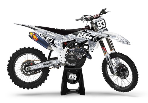 Ktm motocross decals - ktm,