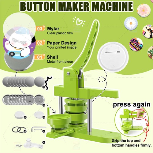 Button maker machine - button,