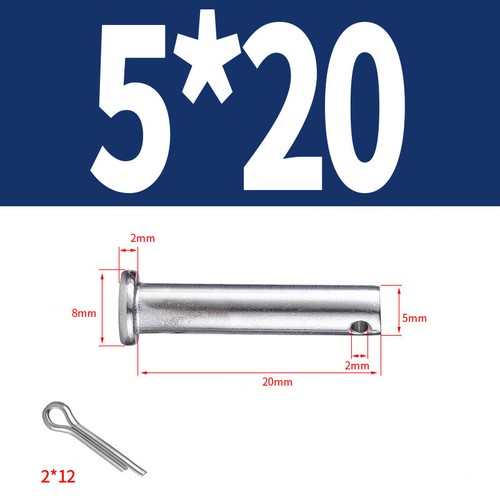 Clevis pins metric - m5,