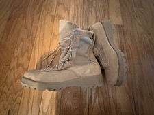 NEW Belleville 790V Sz 9.5 W Military Boots Tan Gore-Tex Combat Insulated Laces*