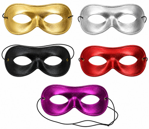Metallic eye mask - eye,