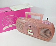 Sanrio Hello Kitty 25th Anniversary Stereo CD Player Unused Japan Toshiba