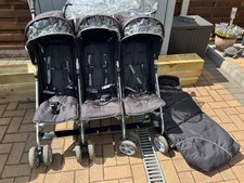 Kidz kargo triple pushchair - kargo,