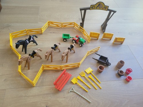 Playmobil farm horse - playmobil,