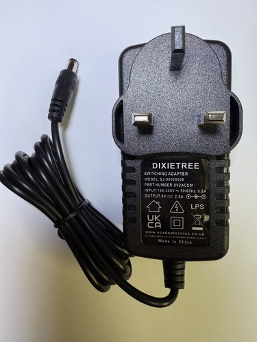Switching adapter power - 8v,