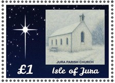 GB Locals: Isle of  Jura (2025): Christmas UM stamp