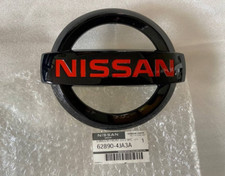 NISSAN NAVARA 2016-24 NP300 D23 PRO 4X GENUINE BLACK GRILLE EMBLEM 628904JA3A