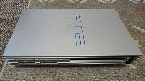Working ps2 silver - ps2, playstation