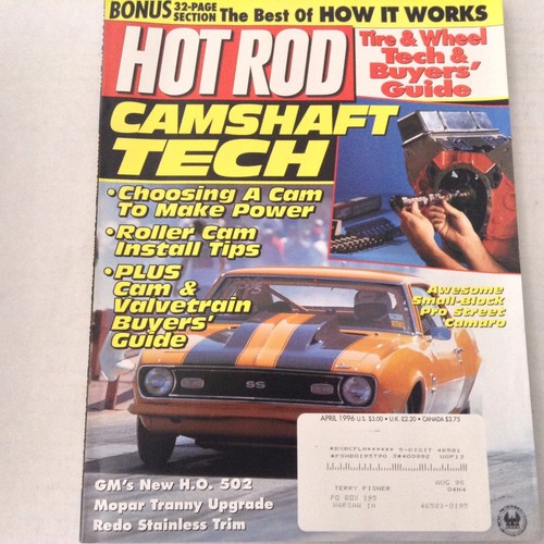 Hot rod magazine camshaft - hot,