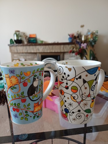 Dunoon mugs with abstract - dunoon,